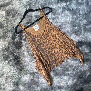 UNIF Soft Leopard Print Tank
